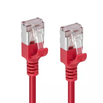 Microconnect V-FTP6A10R-plonas tinklo kabelis, raudonas, 10 m, Cat6a U/FTP (STP)