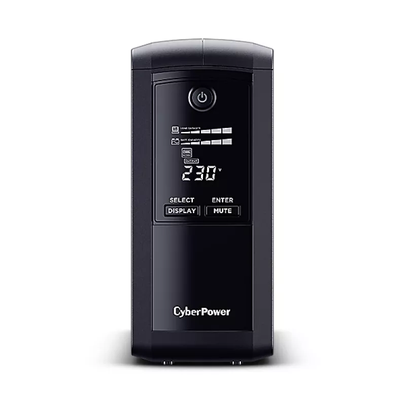 CyberPower VP1000ELCD nepertraukiamo maitinimo šaltinis (UPS) Line-Interactive 1 kVA 550 W 4 kintamosios srovės lizdai