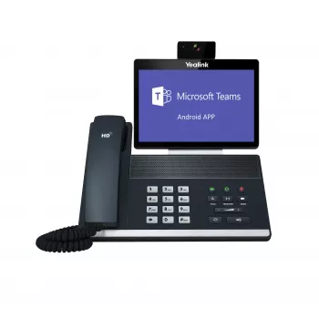 Yealink VP59-Teams Edition, IP telefonas, juoda, pilka, laidinis ragelis, Android, IPS, 20,3 cm (8 colių)