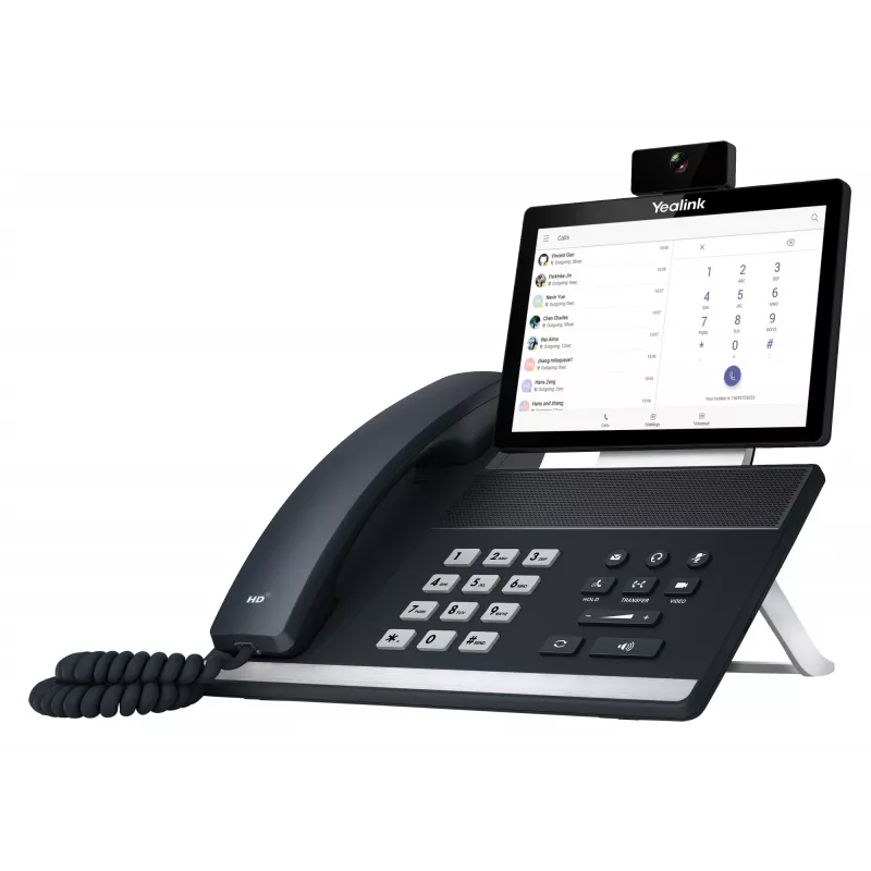 Yealink VP59-Teams Edition, IP telefonas, juoda, pilka, laidinis ragelis, Android, IPS, 20,3 cm (8 colių)