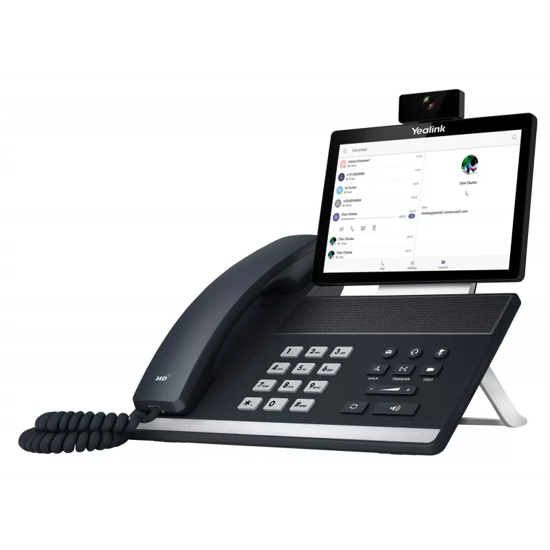 Yealink VP59-Teams Edition, IP telefonas, juoda, pilka, laidinis ragelis, Android, IPS, 20,3 cm (8 colių)