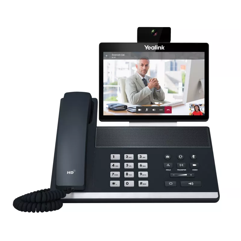 Yealink VP59-Teams Edition, IP telefonas, juoda, pilka, laidinis ragelis, Android, IPS, 20,3 cm (8 colių)