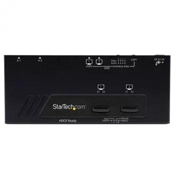 StarTech.com 2X2 HDMI matricos perjungiklis su automatiniu ir prioritetiniu perjungimu – 1080p