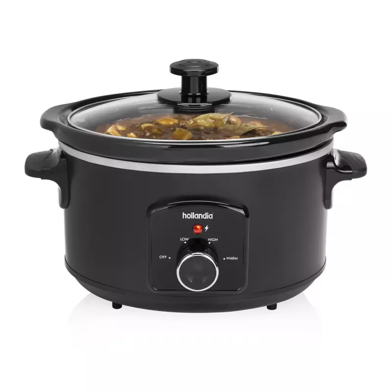 Lėta viryklė Tristar VS-3915 3,5 l juoda sukamąja rankenėle 180 W