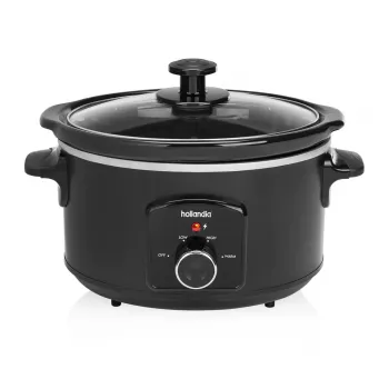 Lėta viryklė Tristar VS-3915 3,5 l juoda sukamąja rankenėle 180 W