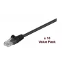 “Microconnect V-UTP503SVP” tinklo kabelis, juodas, 3 m, Cat5e, U/UTP (UTP)