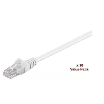 Microconnect V-UTP503WVP tinklo kabelis baltas 3 m Cat5e U/UTP (UTP)