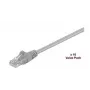 Microconnect V-UTP510VP tinklo kabelis pilkas 10 m Cat5e U/UTP (UTP)