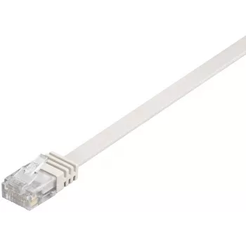 Microconnect V-UTP60025W-FLAT tinklo kabelis baltas 0,25 m Cat6 U/UTP (UTP)