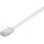 Microconnect V-UTP60025W-FLAT tinklo kabelis baltas 0,25 m Cat6 U/UTP (UTP)