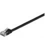 Microconnect V-UTP6015S-FLAT tinklo kabelis Juodas 1.5 m Cat6 U/UTP (UTP)