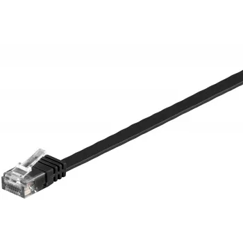 Microconnect V-UTP603S-FLAT tinklo kabelis juodas 3 m Cat6 U/UTP (UTP)