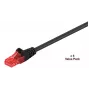Microconnect V-UTP615SVP tinklo kabelis juodas 15 m Cat6 U/UTP (UTP)
