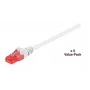 Microconnect V-UTP615WVP tinklo kabelis baltas 15 m Cat6 U/UTP (UTP)