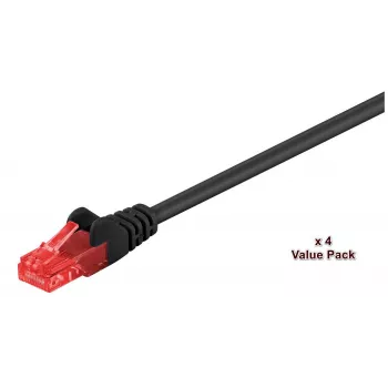 Microconnect V-UTP620SVP tinklo kabelis Juodas 20 m Cat6 U/UTP (UTP)