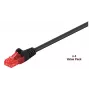 Microconnect V-UTP620SVP tinklo kabelis Juodas 20 m Cat6 U/UTP (UTP)