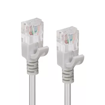 Microconnect V-UTP6A0025-plonas tinklo kabelis, pilkas, 0,25 m, Cat6a U/UTP (UTP)