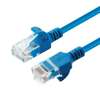 Microconnect V-UTP6A003B-plonas tinklo kabelis mėlynas 0,3 m Cat6a U/UTP (UTP)