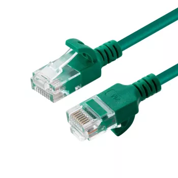 Microconnect V-UTP6A03G-plonas tinklo kabelis Žalias 3 m Cat6a U/UTP (UTP)