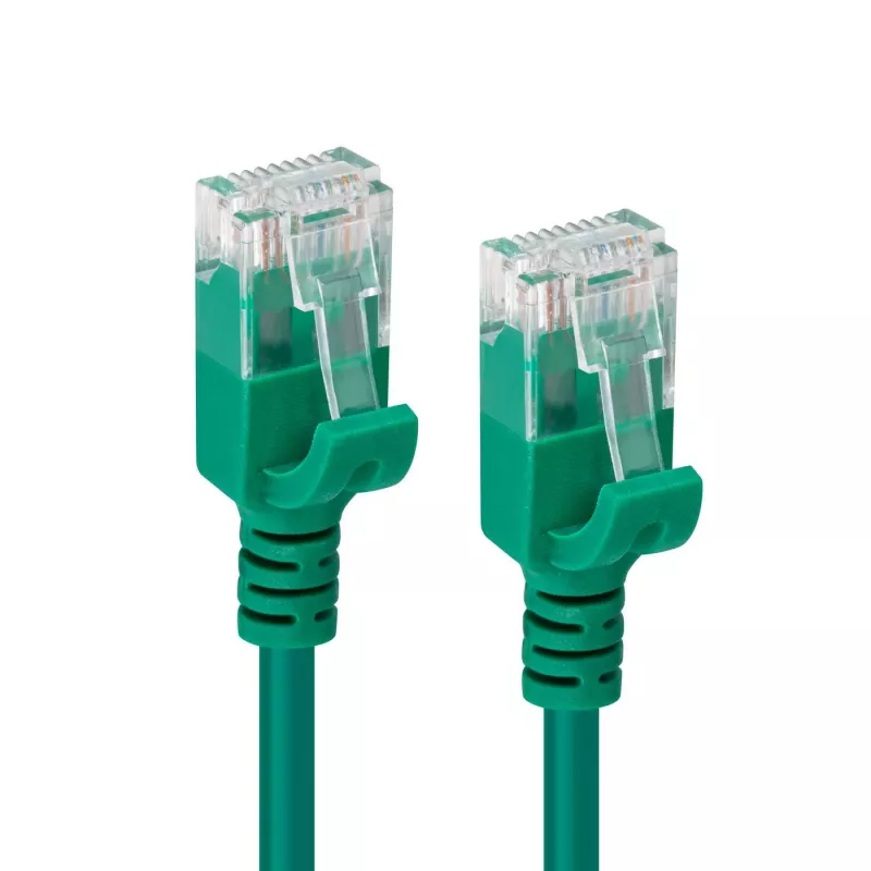 Microconnect V-UTP6A03G-plonas tinklo kabelis Žalias 3 m Cat6a U/UTP (UTP)