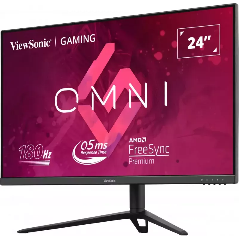 Viewsonic VX Series VX2428J kompiuterio monitorius 61 cm (24 colių) 1920 x 1080 pikselių Full HD LED juodas
