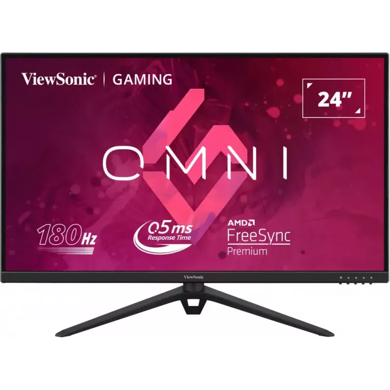 Viewsonic VX Series VX2428J kompiuterio monitorius 61 cm (24 colių) 1920 x 1080 pikselių Full HD LED juodas