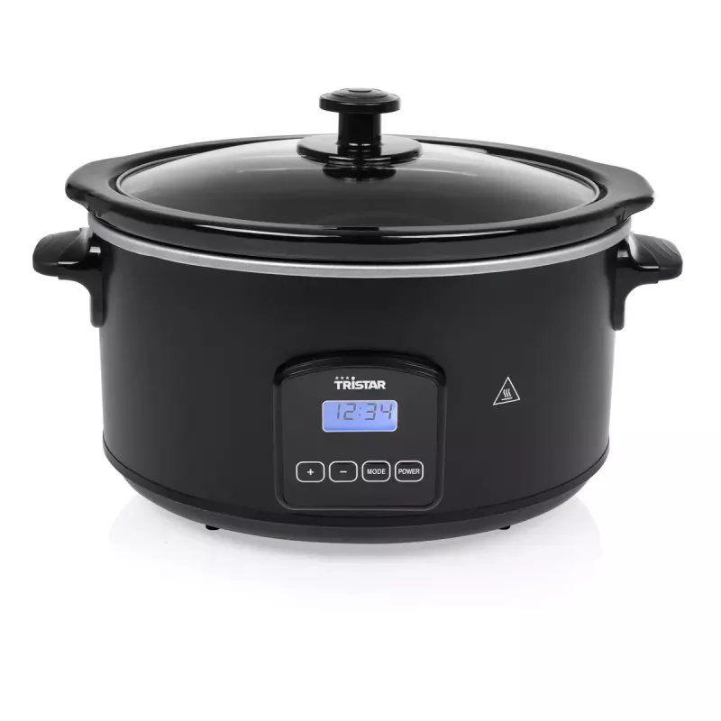 Lėta viryklė Tristar VS-3920 4,5 l jutiklinis valdymas juoda