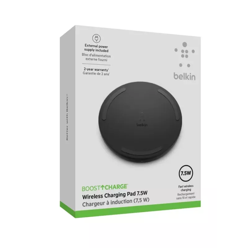 Belkin Boost Charge WIA001VFBK belaidis įkroviklis, juodas