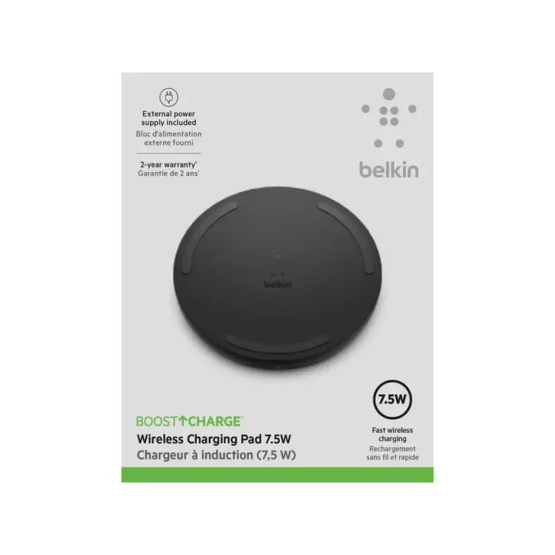 Belkin Boost Charge WIA001VFBK belaidis įkroviklis, juodas
