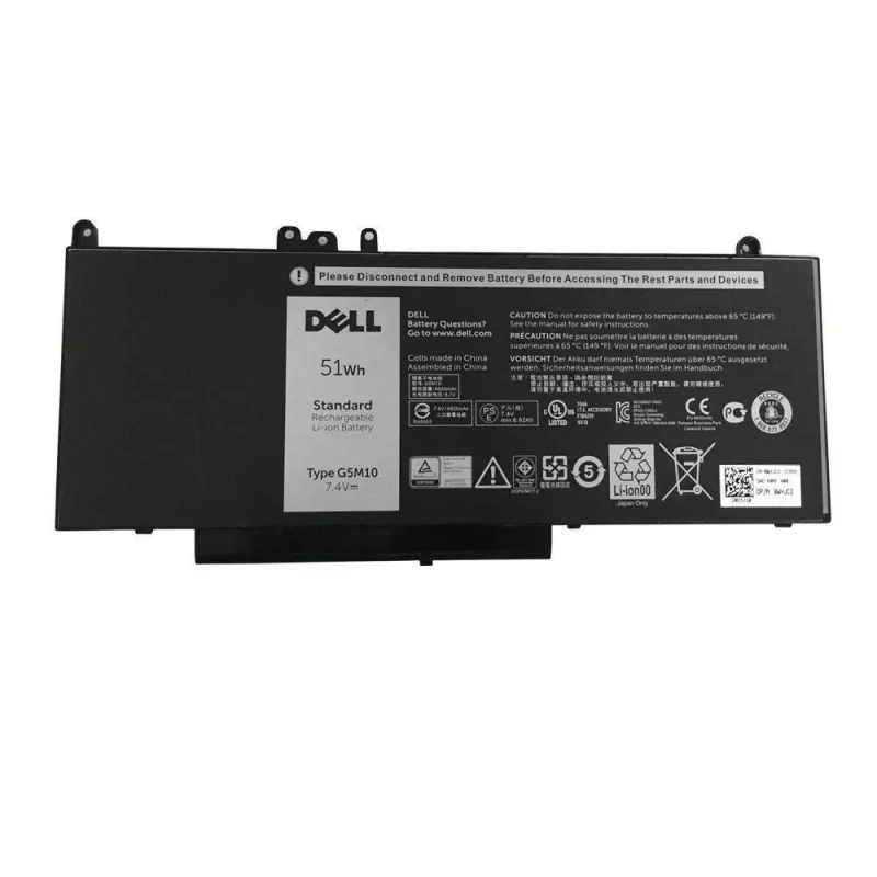 DELL WYJC2 nešiojamojo kompiuterio atsarginė dalis Baterija