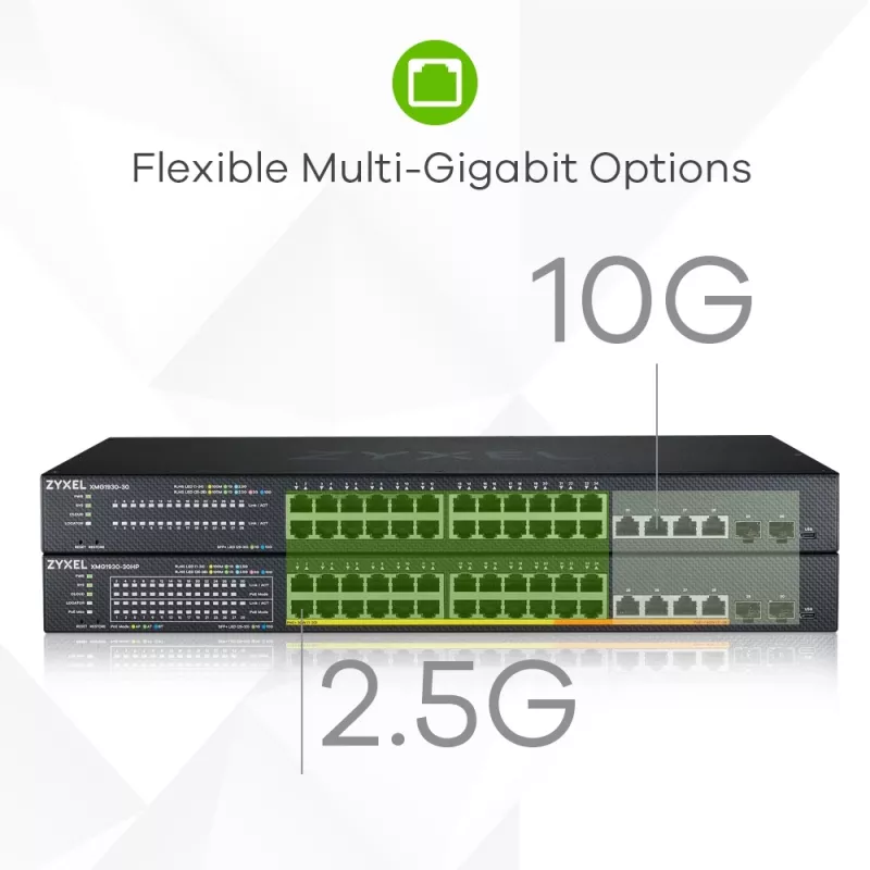 Zyxel XMG1930-30 Valdomas L3 2.5G Ethernet (100/1000/2500) Juodas