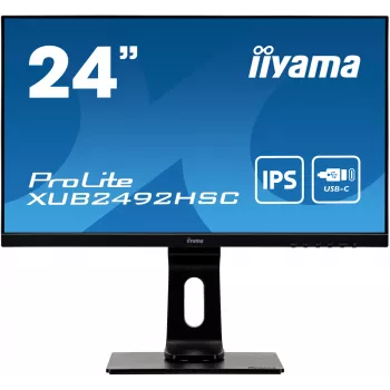 iiyama ProLite XUB2492HSC-B1 kompiuterio monitorius 60,5 cm (23,8 colio) 1920 x 1080 pikselių Full HD LCD juodas