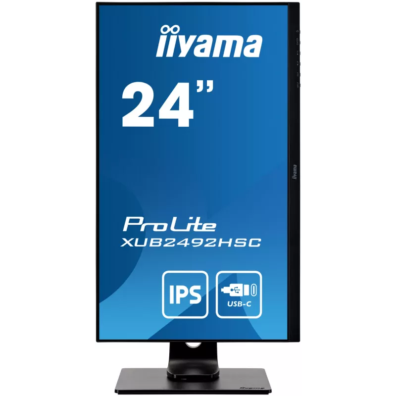 iiyama ProLite XUB2492HSC-B1 kompiuterio monitorius 60,5 cm (23,8 colio) 1920 x 1080 pikselių Full HD LCD juodas