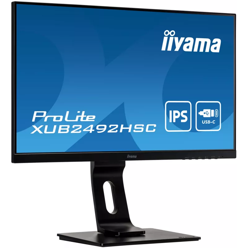 iiyama ProLite XUB2492HSC-B1 kompiuterio monitorius 60,5 cm (23,8 colio) 1920 x 1080 pikselių Full HD LCD juodas