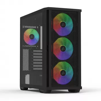 Zalman Z10 PLUS kompiuterio korpusas Midi Tower juodas