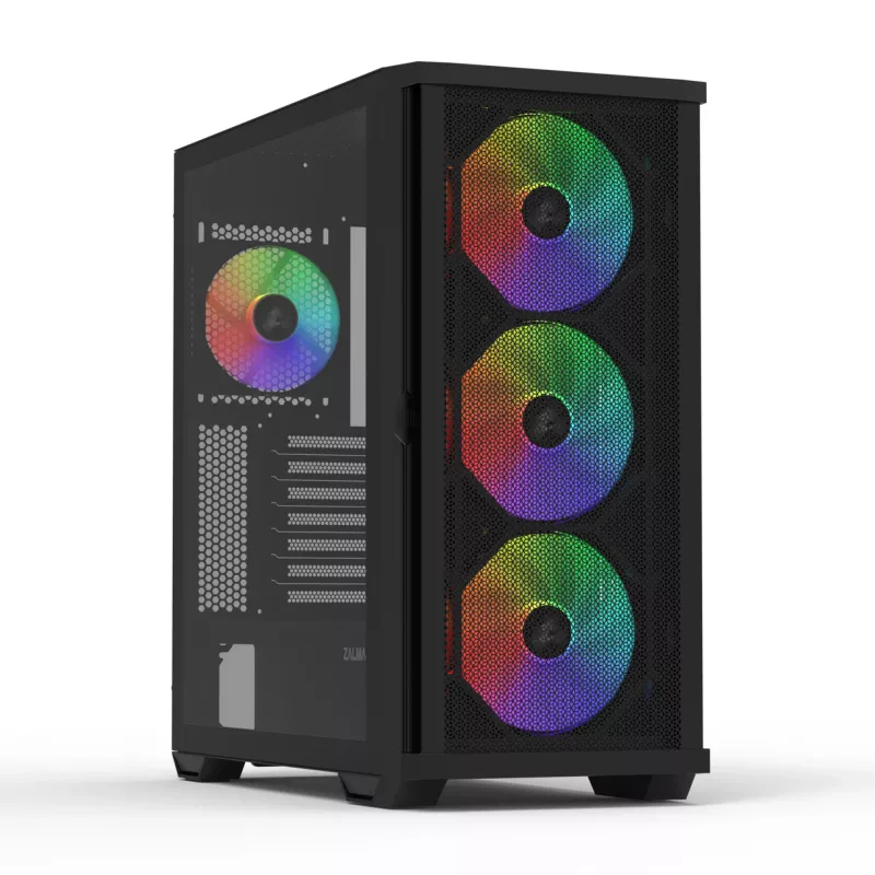 Zalman Z10 PLUS kompiuterio korpusas Midi Tower juodas