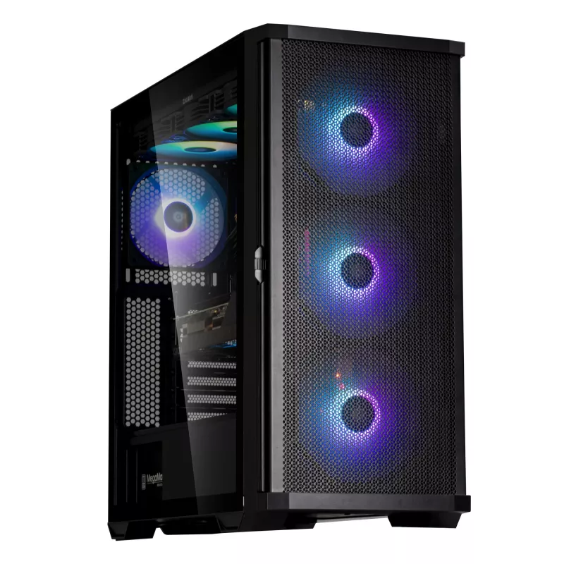 Zalman Z10 PLUS kompiuterio korpusas Midi Tower juodas