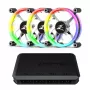 Zalman ZM-LF120A3 kompiuterio aušinimo sistema Kompiuterio korpuso ventiliatorius 12 cm juoda, balta