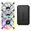 Zalman ZM-LF120A3 kompiuterio aušinimo sistema Kompiuterio korpuso ventiliatorius 12 cm juoda, balta