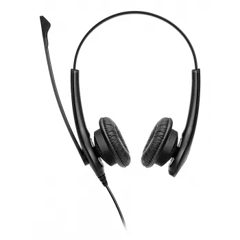 Jabra BIZ 1100 EDU DUO 3,5 mm, laidinis, 80–20000 Hz, švietimui, 89 g, ausinės, juodos