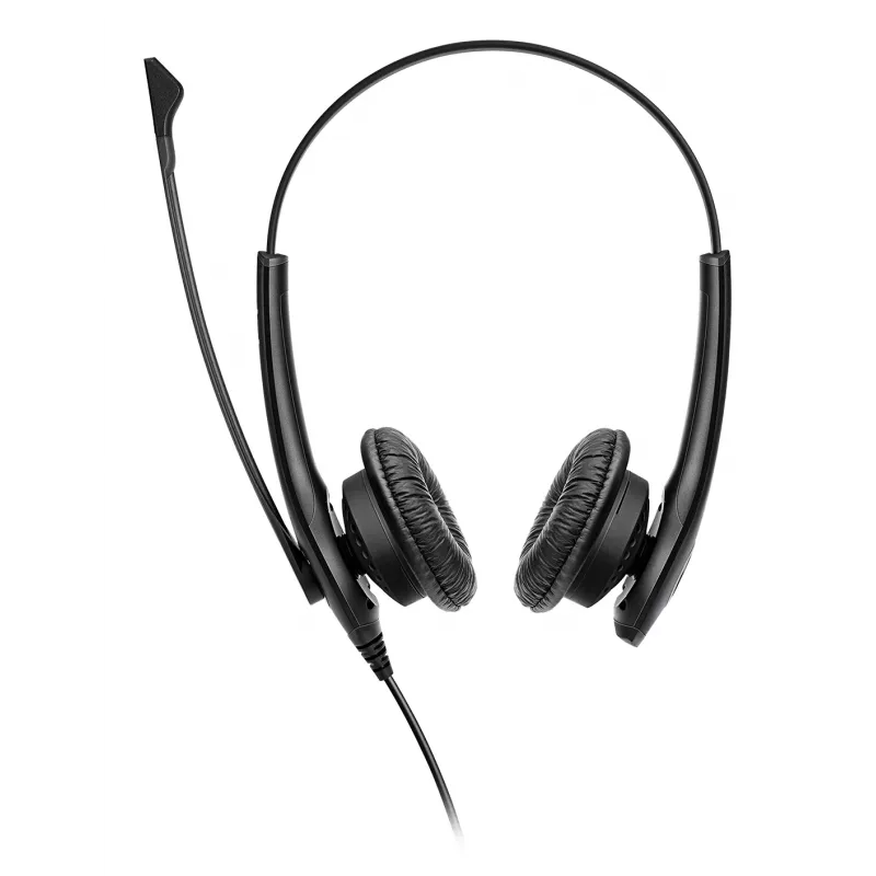 Jabra BIZ 1100 EDU DUO 3,5 mm, laidinis, 80–20000 Hz, švietimui, 89 g, ausinės, juodos