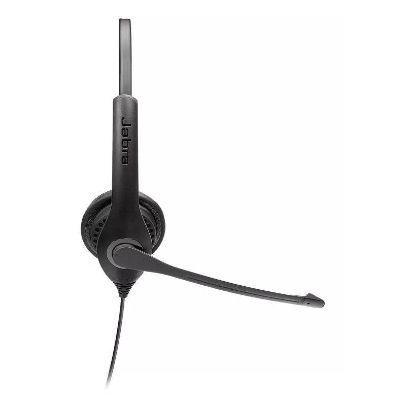 Jabra BIZ 1100 EDU DUO 3,5 mm, laidinis, 80–20000 Hz, švietimui, 89 g, ausinės, juodos