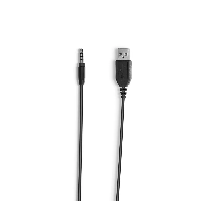 Jabra BIZ 1100 EDU DUO 3,5 mm, laidinis, 80–20000 Hz, švietimui, 89 g, ausinės, juodos