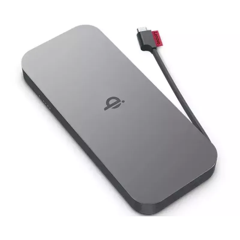 Lenovo GO ličio polimeras (LiPo) 10000 mAh belaidis įkrovimas pilka