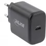 InLine USB PD maitinimo blokas, GaN įkroviklis, vienas USB-C, Power Delivery, 65 W