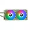 Skysčio aušinimo rinkinys Thermaltake TH280 V2 ARGB Green 84,32 cfm 3,02 mmH2O