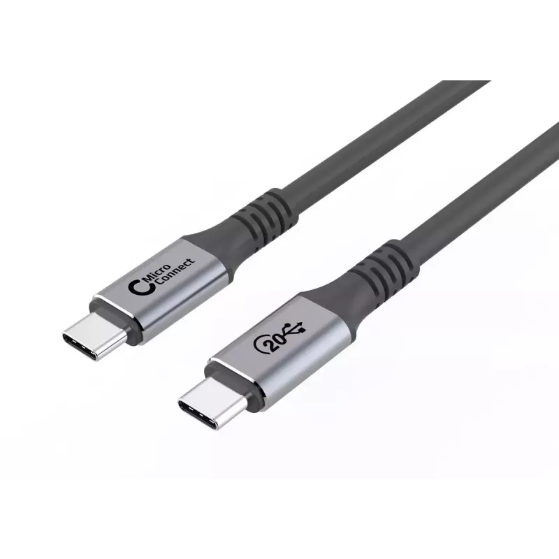 Microconnect USB3.2CC2 USB laidas USB 3.2 Gen 2 (3.1 Gen 2) 2 m USB C juodas