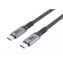 Microconnect USB3.2CC2 USB laidas USB 3.2 Gen 2 (3.1 Gen 2) 2 m USB C juodas