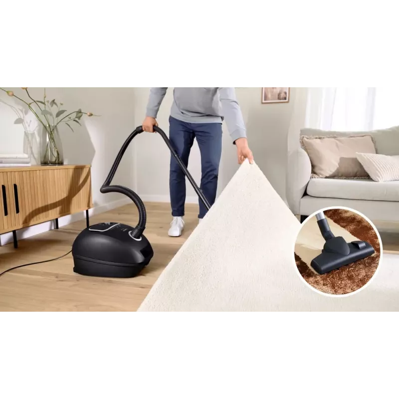 Dulkių siurblys Bosch BGB 41BA1 rankinis, su maišeliu, maitinamas laidu, 5.3 kg, 265×410×295 mm
