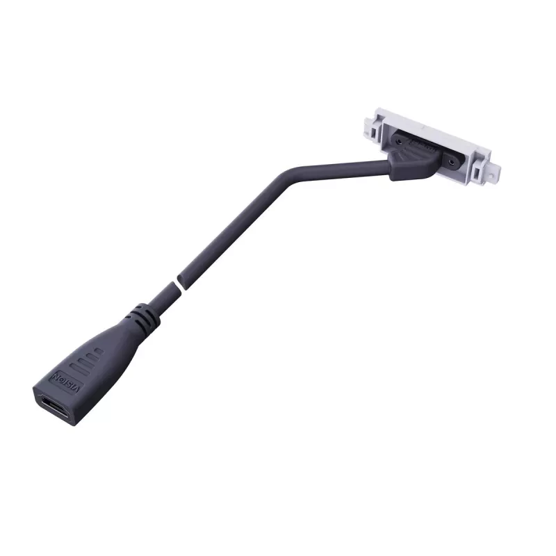 Vision Techconnect HDMI stiprintuvo modulis 2 m HDMI A tipo lizdas juoda balta